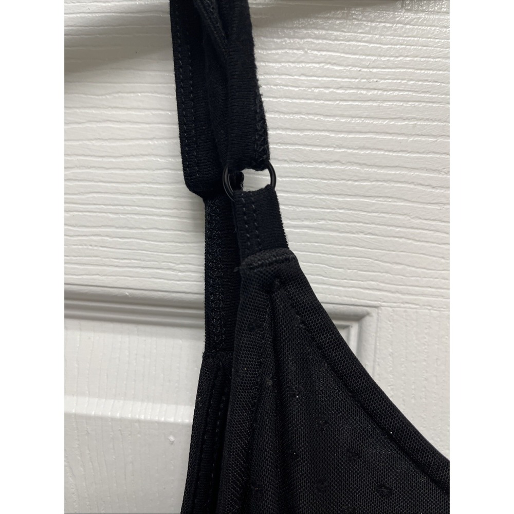 Torrid Women's 0 Black Sparkle Polka-Dot Adjustable Strap Cami - Picture 7 of 10